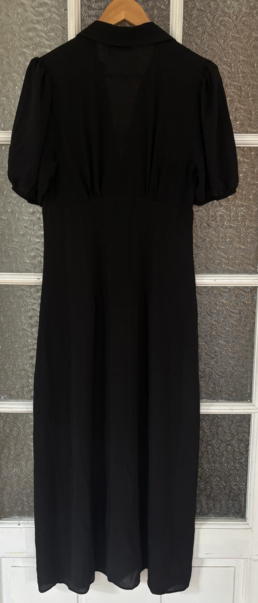 🖤 Mooi ASOS DESIGN lange zwarte jurk – Maat 38 – photo 2